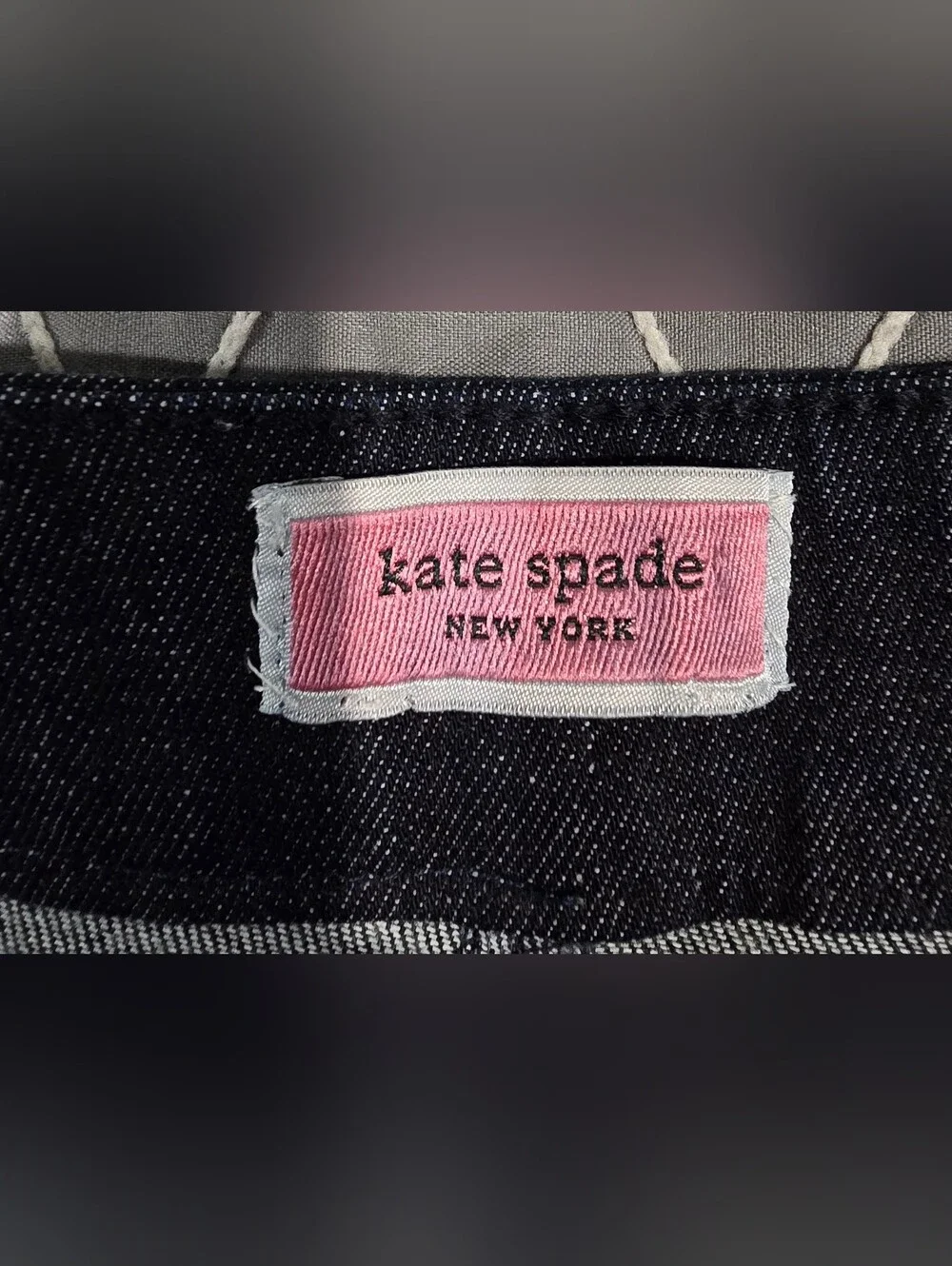 Kate Spade High Waisted Wide Leg Cropped Jeans Size 15/32